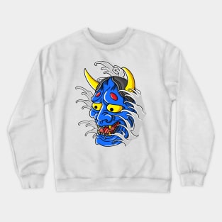 Hannya Mask Drfit At Sea Crewneck Sweatshirt